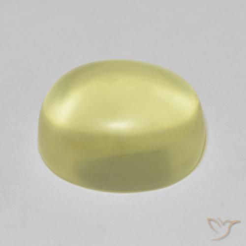 Quartzo Luz amarela Natural 8.68ct, oval, Transparente