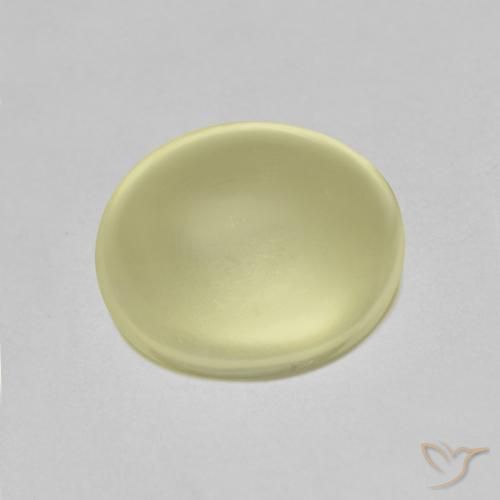 2.95ct Natural Luz amarela Quartzo, oval, Transparente