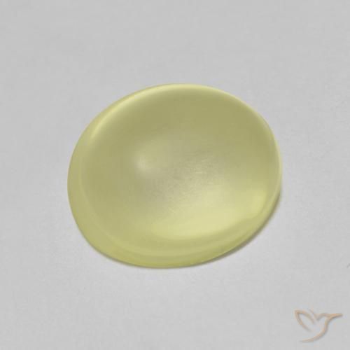 Quartzo Luz amarela Natural 2.95ct, oval, Transparente