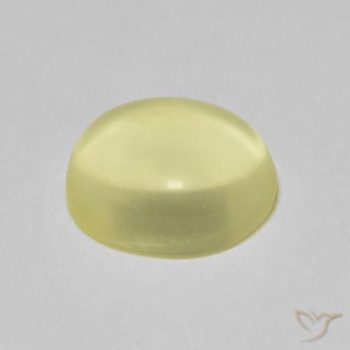 Quartzo Luz amarela Natural 2.95ct, oval, Transparente
