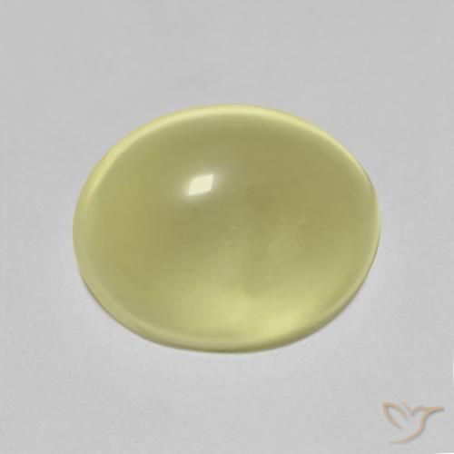 5.70ct Natural Luz amarela Quartzo, oval, Transparente