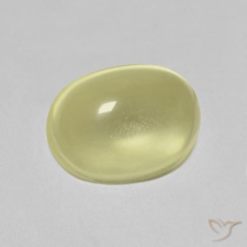 Quartzo Luz amarela Natural 2.81ct, oval, Transparente