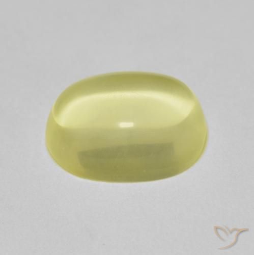 Quartzo Luz amarela Natural 2.81ct, oval, Transparente