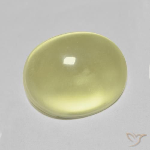 Quartzo amarelo médio Natural 11.17ct, oval, Transparente