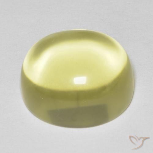 Quartzo Luz amarela Natural 14.25ct, oval, Transparente