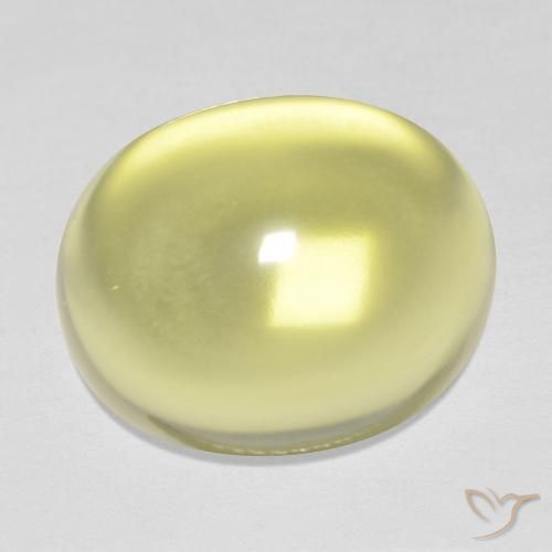 Quartzo Luz amarela Natural 15.77ct, oval, Transparente