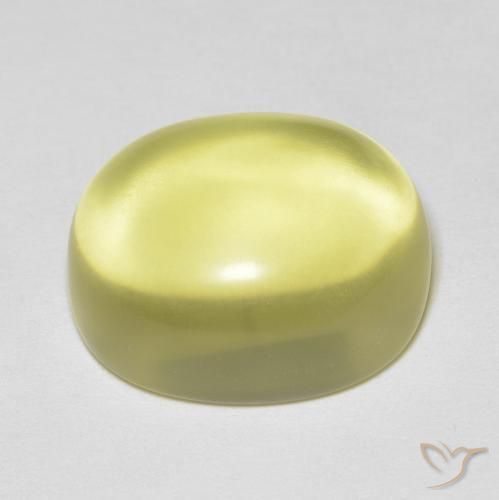 Quartzo Luz amarela Natural 15.77ct, oval, Transparente
