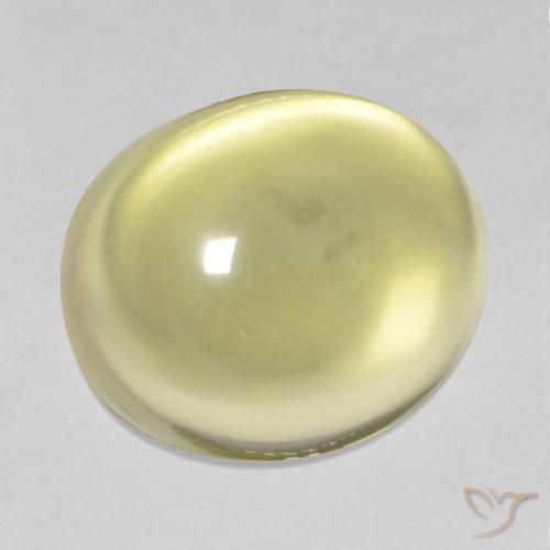 Quartzo Luz amarela Natural 14.36ct, oval, Transparente