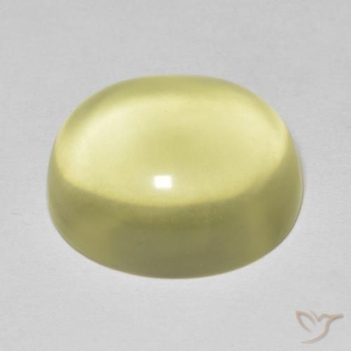 Quartzo Luz amarela Natural 14.36ct, oval, Transparente