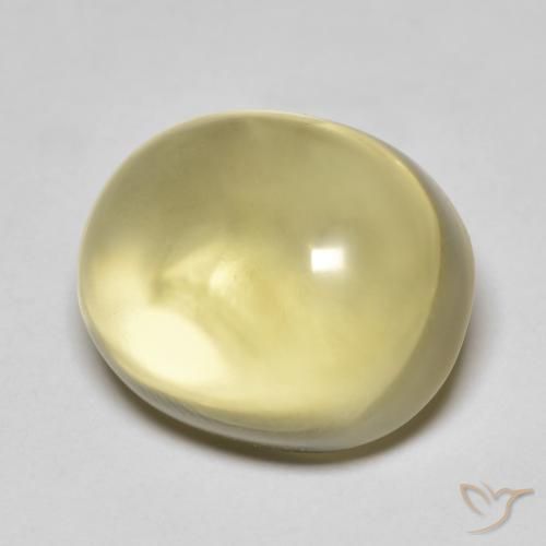 Quartzo Luz amarela Natural 12.80ct, oval, Transparente