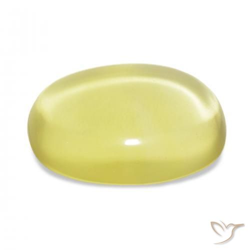 Quartzo Luz amarela Natural 20.89ct, oval, Transparente