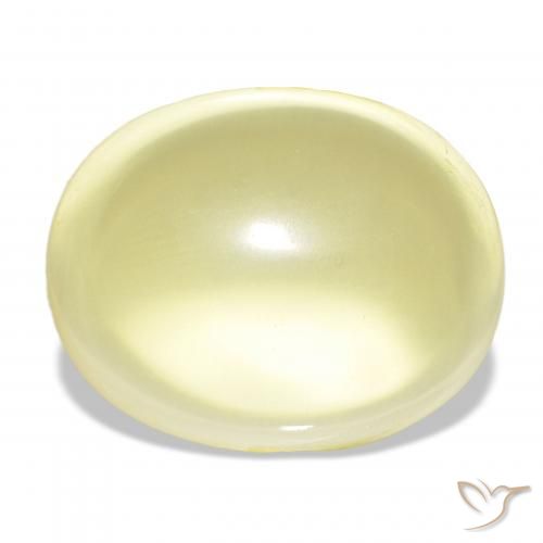 27.94ct Luz amarela Quartzo, oval, Transparente