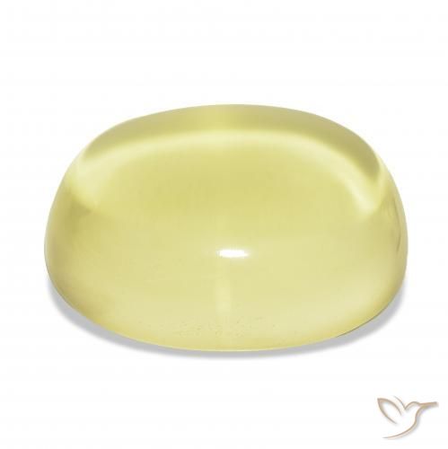 Quartzo Luz amarela Natural 63.83ct, oval, Transparente