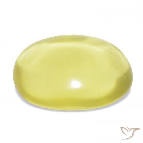 Quartzo Luz amarela Natural 54.69ct, oval, Transparente