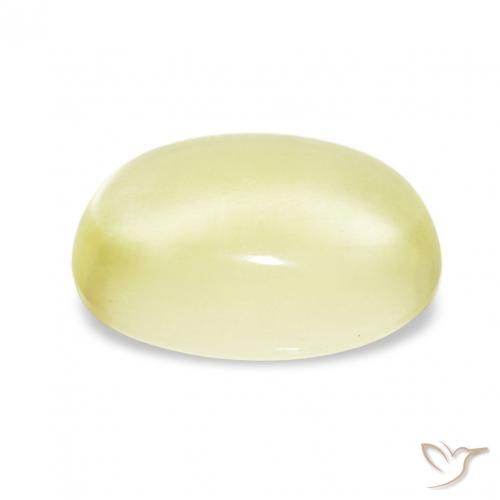 Quartzo Luz amarela Natural 3.29ct, oval, Transparente