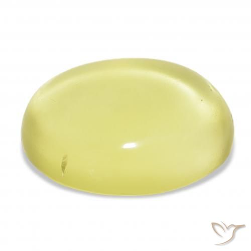 Quartzo Luz amarela Natural 43.30ct, oval, Transparente