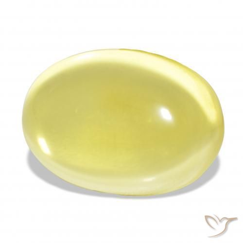 Quartzo Luz amarela Natural 51.98ct, oval, Transparente