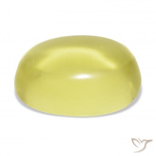 Quartzo Luz amarela Natural 51.98ct, oval, Transparente