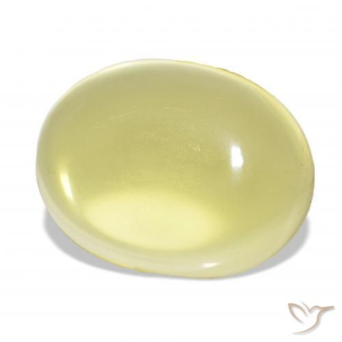Quartzo Luz amarela Natural 43.43ct, oval, Transparente