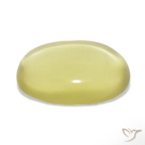 Quartzo Luz amarela Natural 43.43ct, oval, Transparente