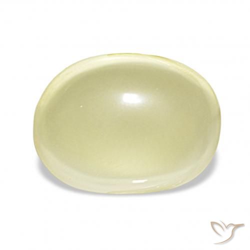 10.06ct Luz amarela Quartzo, oval, Transparente