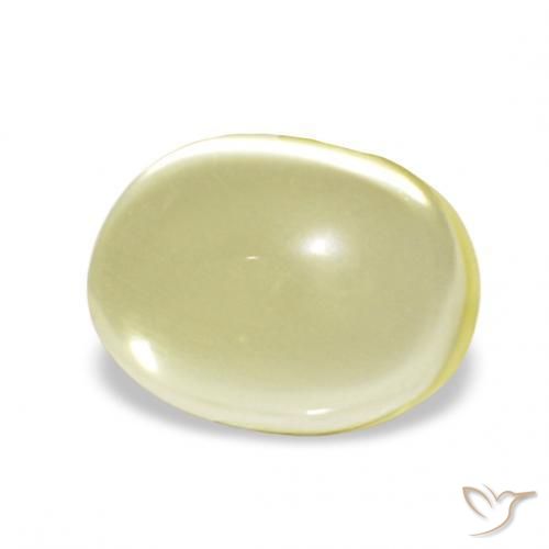 Quartzo Luz amarela Natural 2.68ct, oval, Transparente