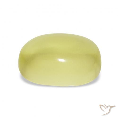 Quartzo Luz amarela Natural 9.42ct, oval, Transparente