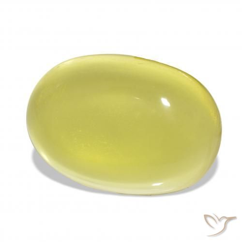 Quartzo Luz amarela Natural 58.77ct, oval, Transparente