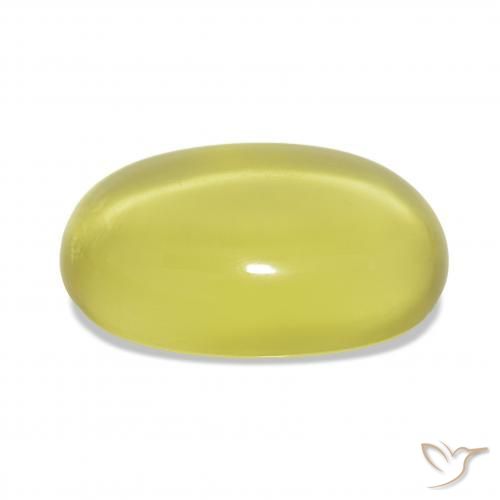 Quartzo Luz amarela Natural 58.77ct, oval, Transparente