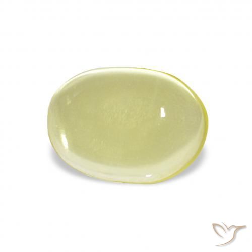 Quartzo Luz amarela Natural 2.86ct, oval, Transparente