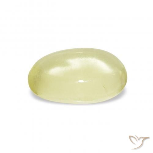 Quartzo Luz amarela Natural 2.86ct, oval, Transparente