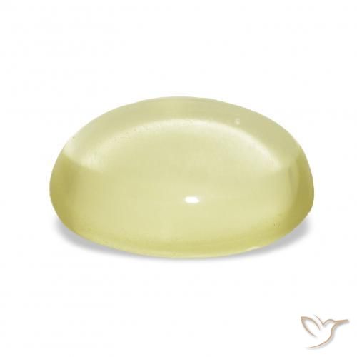 Quartzo Luz amarela Natural 6.50ct, oval, Transparente