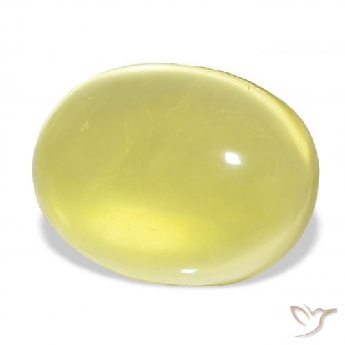 Quartzo Luz amarela Natural 69.55ct, oval, Transparente