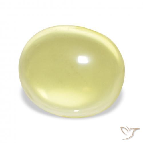 Quartzo Luz amarela Natural 23.31ct, oval, Transparente