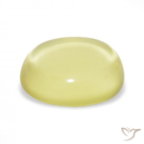 Quartzo Luz amarela Natural 23.31ct, oval, Transparente