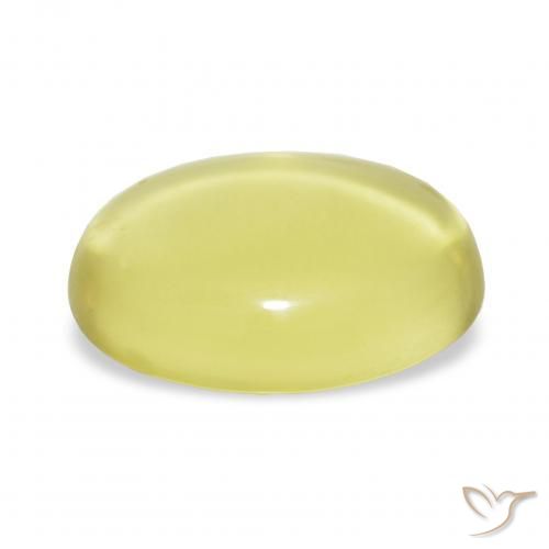 Quartzo Luz amarela Natural 20.83ct, oval, Transparente