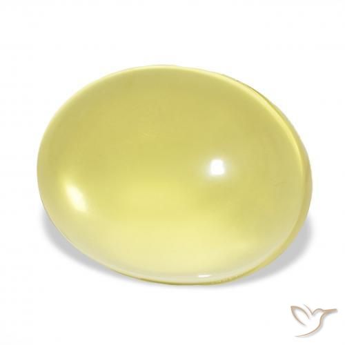 Quartzo Luz amarela Natural 71.49ct, oval, Transparente