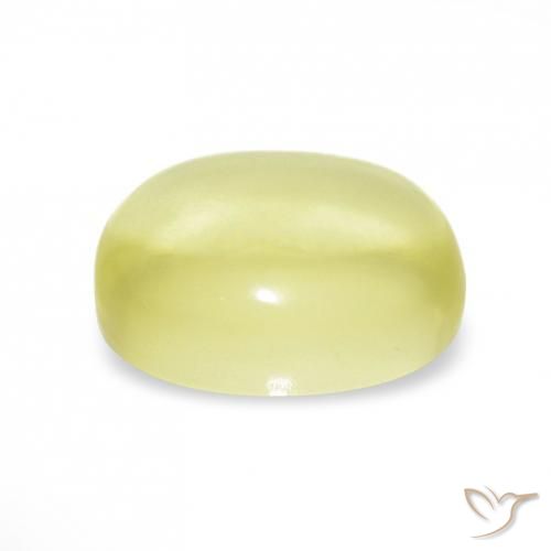 Quartzo Luz amarela Natural 9.43ct, oval, Transparente