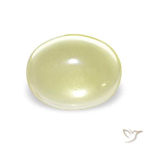 3.54ct Luz amarela Quartzo, oval, Transparente