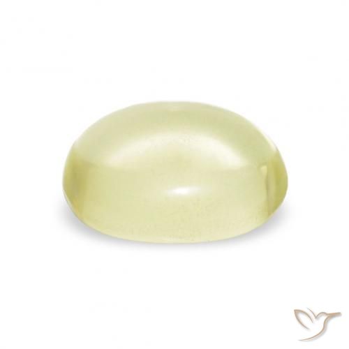 Quartzo Luz amarela Natural 3.54ct, oval, Transparente