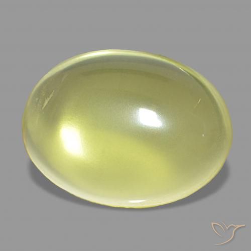 Quartzo Luz amarela Natural 9.70ct, oval, Transparente