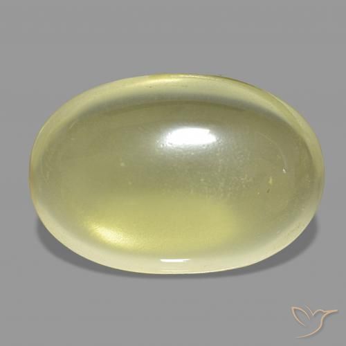 Quartzo Luz amarela Natural 27.34ct, oval, Transparente