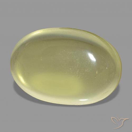 Quartzo Luz amarela Natural 27.34ct, oval, Transparente
