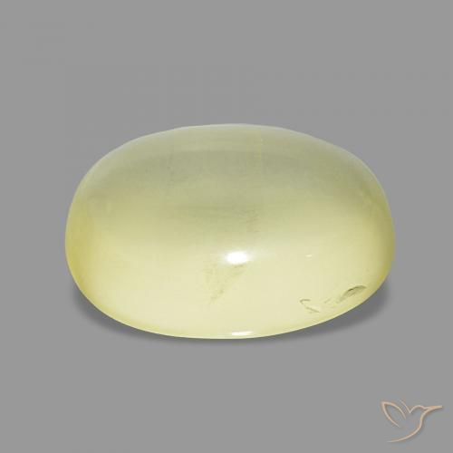 Quartzo Luz amarela Natural 6.52ct, oval, Transparente