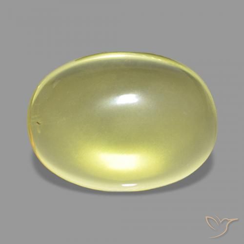 Quartzo Luz amarela Natural 12.70ct, oval, Transparente