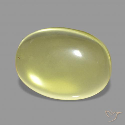 Quartzo Luz amarela Natural 12.70ct, oval, Transparente