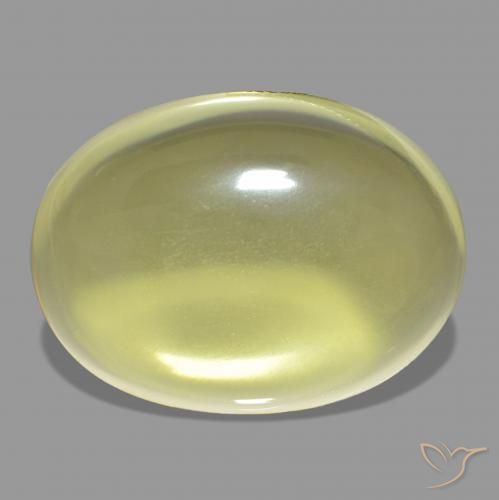 Quartzo Luz amarela Natural 43.75ct, oval, Transparente