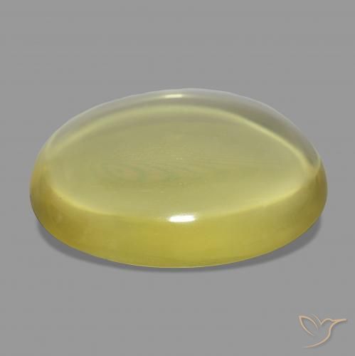 Quartzo Luz amarela Natural 43.75ct, oval, Transparente