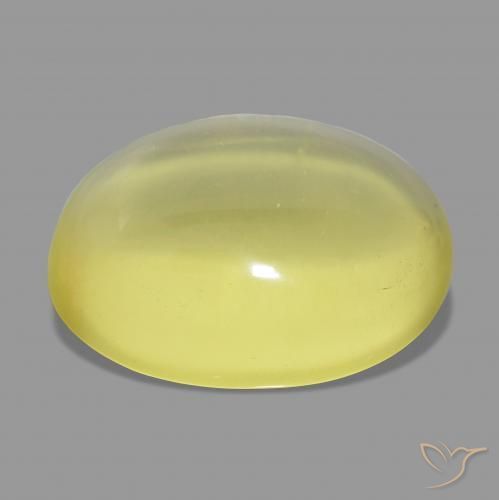 Quartzo Luz amarela Natural 62.88ct, oval, Transparente