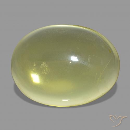 Quartzo Luz amarela Natural 47.33ct, oval, Transparente